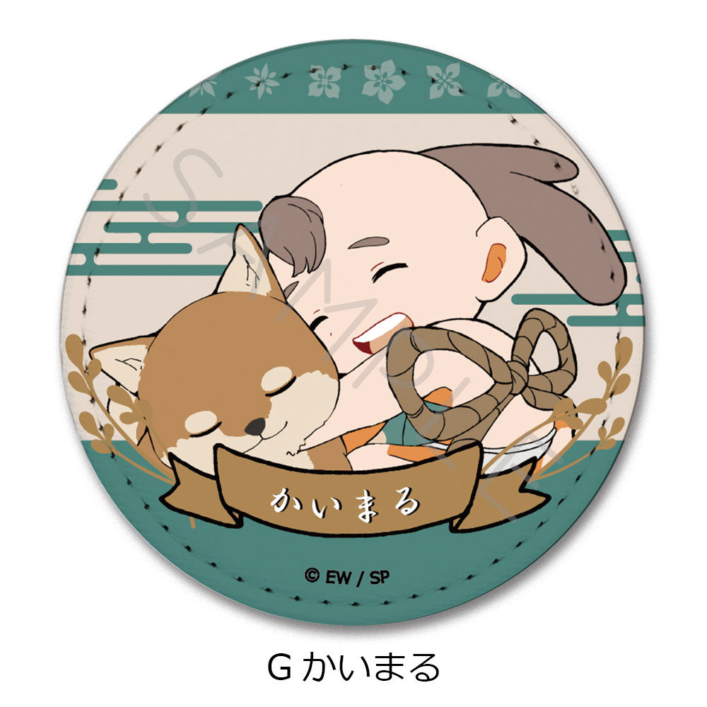 TV 動畫《天穗之咲稻姬》PU皮革襟章 G 飼丸