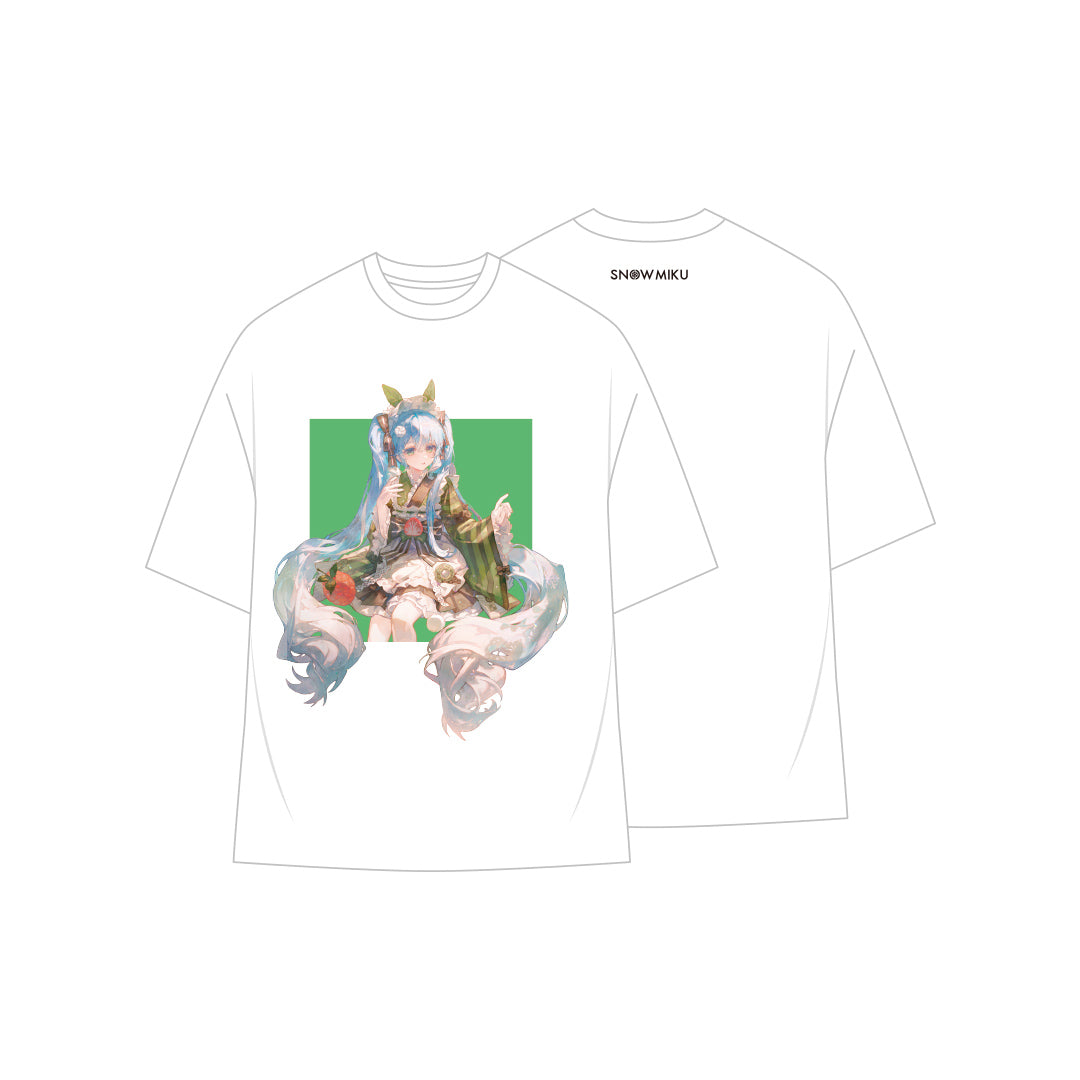 初音未來 × Comiket 企劃 2025 Tee - 抹茶 ver.