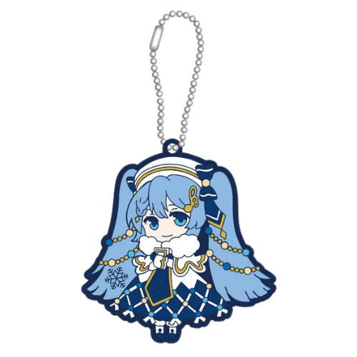 雪初音 AS 雙面橡膠吊飾（全14種）