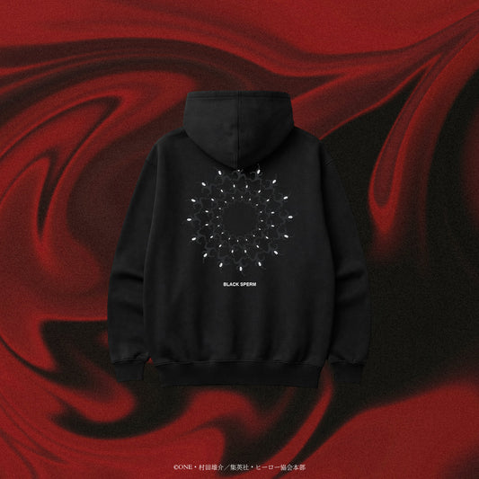 One-Punch Man S3 POPUP2026 Black Sperm Hoodie