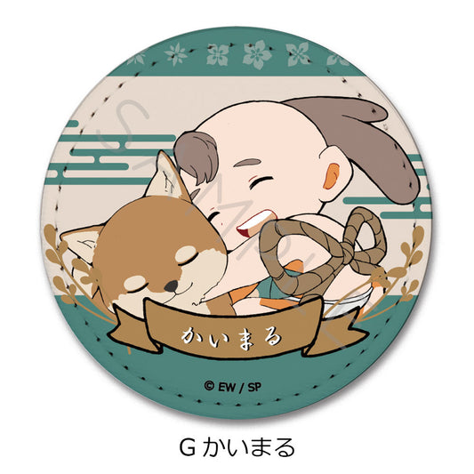 TV 動畫《天穗之咲稻姬》PU皮革襟章 G 飼丸