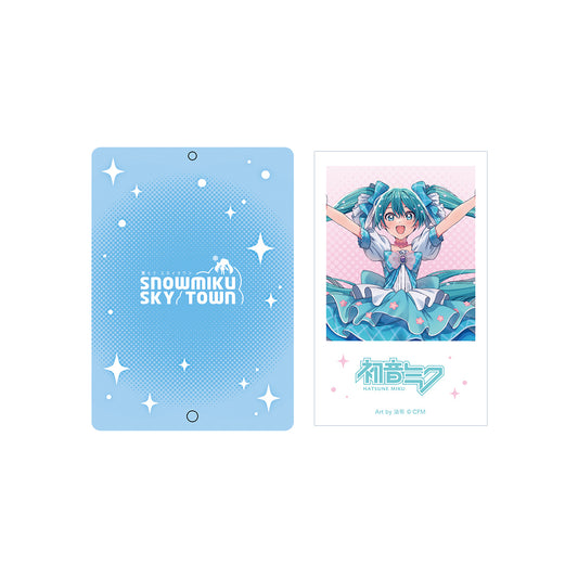 初音未來 × Comiket 企劃 2025 - 拍立得保護套（附小卡3張）