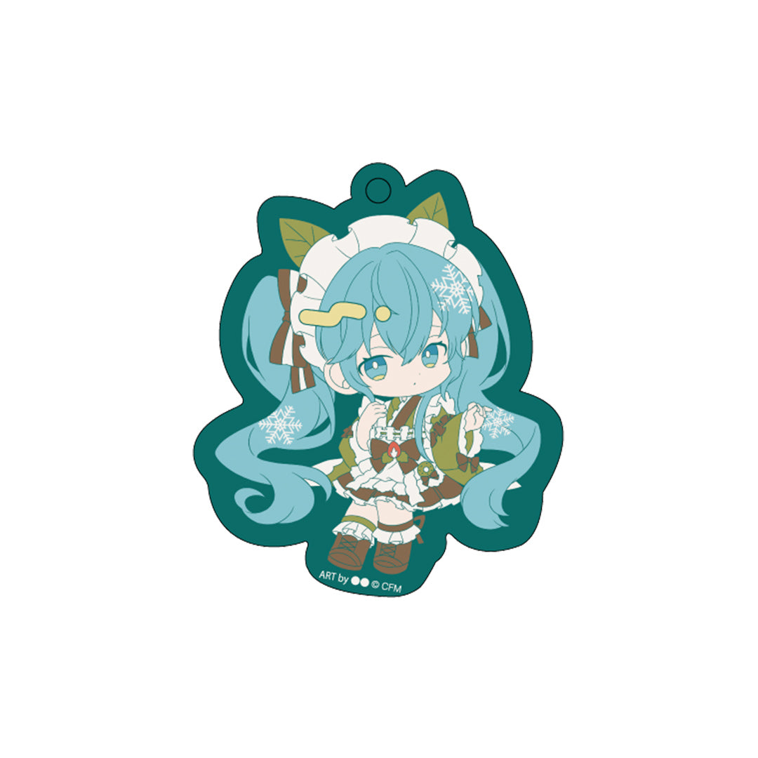 初音未來 × Comiket 企劃 2025 - 橡膠吊飾（全3種）