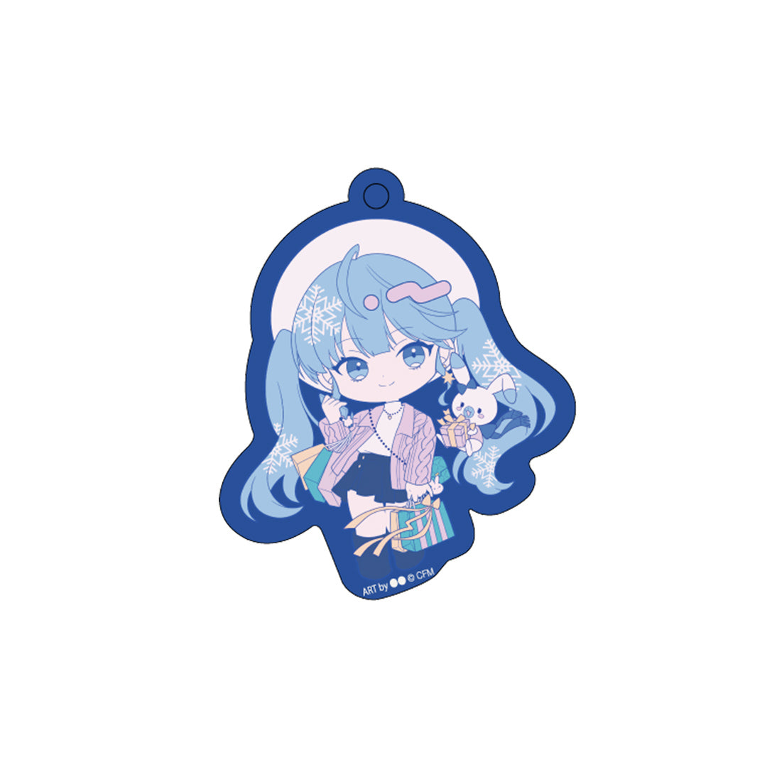 初音未來 × Comiket 企劃 2025 - 橡膠吊飾（全3種）
